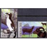 Færøerne 2012. 13,00-21,00 Kr. Dyr fra Landnamstiden. AFA nr. 740-41 Postfrisk stemplet
