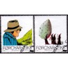 Færøerne 2012. 13,00-21,00 Kr. Nordisk samtidskunst. AFA nr. 758-9 Postfrisk stemplet