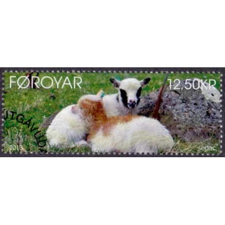 Færøerne 2013. 12,50 Kr. Sepac 2013. AFA nr. 773  Postfrisk stemplet