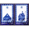 Færøerne 2013. 7,00-12,50 Kr. Julefrimærke. AFA nr. 789-90 Postfrisk stemplet
