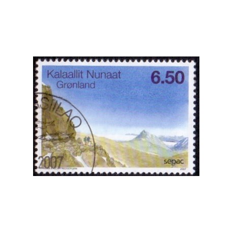 2007. 6,50 Kr. SEPAC 2007. AFA nr. 499 postfrisk stemplet