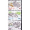 2008. 1,00-25,00 Kr. Fossiller i Grønland I. AFA nr. 515-7 postfrisk stemplet
