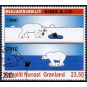 2010. 23,50 Kr. Grønlandske tegneserier II. AFA nr. 568 postfrisk stemplet