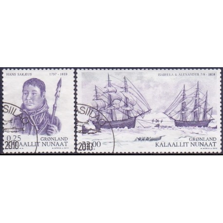 2010. 0,25-32,00 Kr. Ekspeditioner VIII. AFA nr. 573-4 postfrisk stemplet