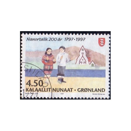 1997. 4,75 Kr. Europamærke / CEPT. AFA nr. 313 postfrisk stemplet
