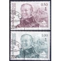 2011. 0,50-1,00 Kr. Dr. Margrethe Dagligmærker. AFA nr. 588-9 postfrisk stemplet