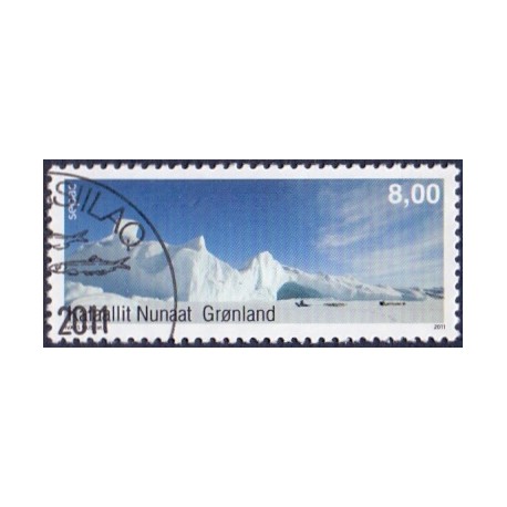 2011. 8,00 Kr. SEPAC landskaber III. AFA nr. 599 postfrisk stemplet