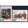 2011. 7,50-9,00 Kr. Julefrimærker. AFA nr. 602-3 postfrisk stemplet