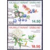 2012. 14,50-18,50 Kr. Grønlandske krydderurter. AFA nr. 608-9 postfrisk stemplet