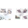 Sverige. 1993 Vilde dyr. AFA nr. 1688-92 postfrisk  Stemplet hæfte FDC parstykkke SWEDEN **/o