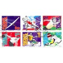 Sverige. 1993 Sportsmesterskaber. AFA nr. 1693-98 postfrisk sammentryk Stemplet hæfte FDC parstykkke SWEDEN **/o