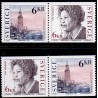 Sverige. 1993. Nobelpristager. AFA nr. 1727-28 postfrisk sammentryk Stemplet hæfte FDC parstykkke SWEDEN **/o