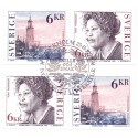 Sverige. 1993. Nobelpristager. AFA nr. 1727-28 postfrisk sammentryk Stemplet hæfte FDC parstykkke SWEDEN **/o