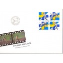 Sverige. 1994. Svensk-finsk kultur. AFA nr. 1768-69 postfrisk 4-blok Stemplet hæfte FDC parstykkke SWEDEN **/o