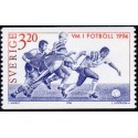Sverige. 1994. VM i fodbold og svensk teknik. AFA nr. 1756-57 postfrisk  Stemplet hæfte FDC parstykkke SWEDEN **/o