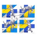 Sverige. 1994. Svensk-finsk kultur. AFA nr. 1768-69 postfrisk 4-blok Stemplet hæfte FDC parstykkke SWEDEN **/o