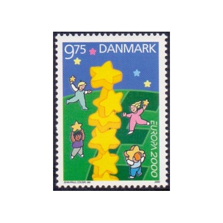 2000. Europamærke / CEPT, AFA 1256 postfrisk Stemplet
