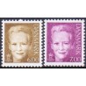 2001. Dr. Margrethe, AFA 1285-86, komplet postfrisk Stemplet