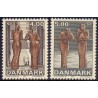 2002. Norden frimærker, AFA 1312-13 postfrisk Stemplet