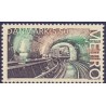2002. Københavns metro, AFA 1329, postfrisk Stemplet