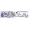 2003. Grønlandsekspeditionen, AFA 1346-47, postfrisk Stemplet FDC