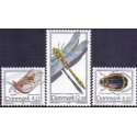 2003. Indsekter, AFA 1352-54, postfrisk Stemplet FDC