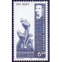 2003. 100 året for danske nobelpris , AFA 1372, postfrisk Stemplet FDC