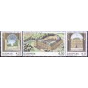 2004. Frederikberg slot, AFA 1391-93, postfrisk Stemplet FDC
