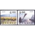 2004. Europamærker / CEPT, AFA 1396-97, postfrisk Stemplet FDC