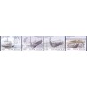 2004. Vikingeskibsmuseet, AFA 1400-03, postfrisk Stemplet FDC