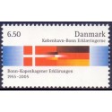 2005. København-Bonn erklæringen, AFA 1431, postfrisk Stemplet FDC