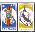 2005. Europamærker / CEPT , AFA 1437-38, postfrisk Stemplet FDC