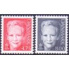 2005. Dr. Margrethe, AFA 1449-50, postfrisk Stemplet FDC