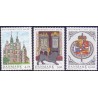 2006. Rosenborg Slot 400 år, AFA nr. 1463-65, postfrisk  miniark Stemplet FDC