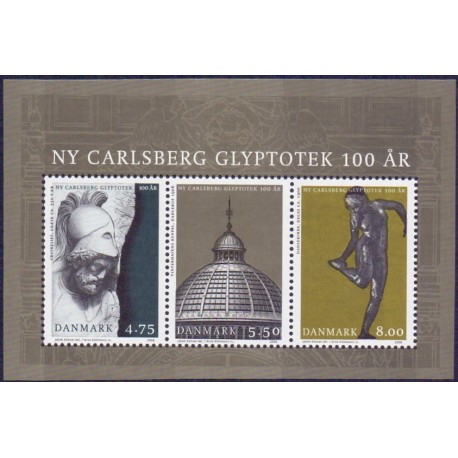 2006. Ny Carlsberg Glyptotek, AFA nr. 1477, i postfrisk miniark   Stemplet FDC