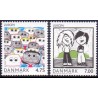 2006. Europamærker / CEPT, AFA nr. 1482-83, postfrisk  Stemplet FDC