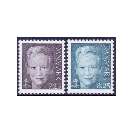 2006. Suppleringsværdier, AFA nr. 1488-89, postfrisk   Stemplet FDC