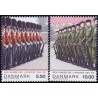 2008. Den Kongelige Livgarde, AFA nr. 1533-34, postfrisk  Stemplet FDC