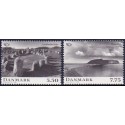 2008. Nordisk mytologi, AFA nr. 1536-37, postfrisk  Stemplet FDC