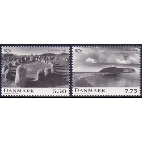 2008. Nordisk mytologi, AFA nr. 1536-37, postfrisk  Stemplet FDC