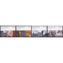 2008. Kunstmuseet Louisiana, AFA nr. 1539-42, postfrisk   Stemplet FDC