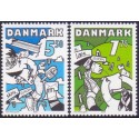 2008. Europamærker / CEPT, AFA nr. 1546-47, postfrisk   Stemplet FDC