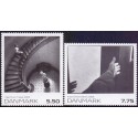 2008. Frimærkekunst, AFA nr. 1554-55, postfrisk   Stemplet FDC