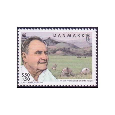 2009. WWF. Verdensnaturfonden, AFA nr. 1570, postfrisk  Stemplet FDC
