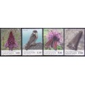 2009. Danmarks natur, AFA nr. 1571-74, postfrisk   Stemplet FDC