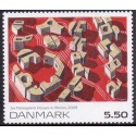 2009. Frimærkekunst, AFA nr. 1589, postfrisk   Stemplet FDC