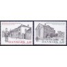 2009. Metropolitanskolen 800 år, AFA nr. 1592-93, postfrisk  Stemplet FDC