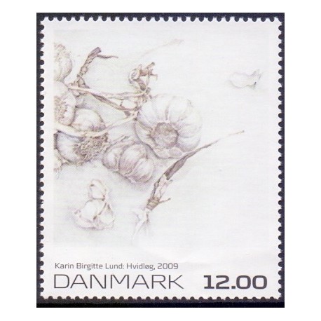 2009. Frimærkekunst, AFA nr. 1594, postfrisk   Stemplet FDC
