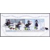 2010. Vintereventyr. AFA nr. 1640, i postfrisk miniark  Stemplet FDC