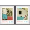 2011. Campingliv. AFA nr. 1652E-53E,  postfrisk   Stemplet FDC